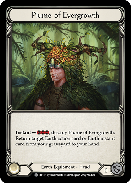 FAB05 ELE-116C Plume of Evergrowth (Cold Foil) (1st ed)