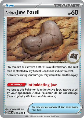 |ME03|[POR-068/088](C) Antique Jaw Fossil