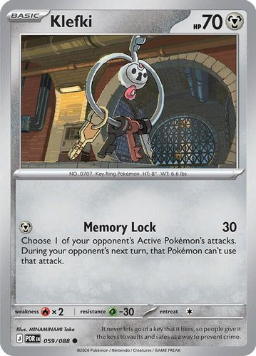 |ME03|[POR-059/088](C) Klefki {Reverse Holo}