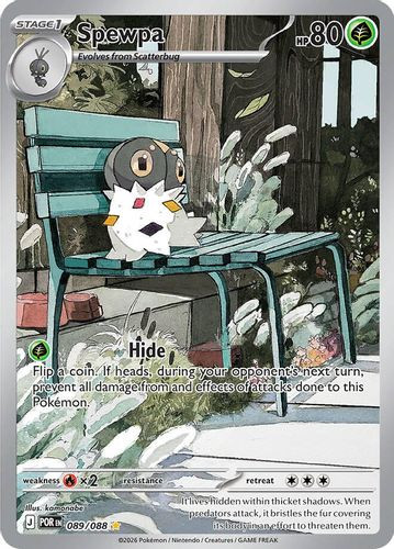|ME03|[POR-089/088](GR) Spewpa {Holo}