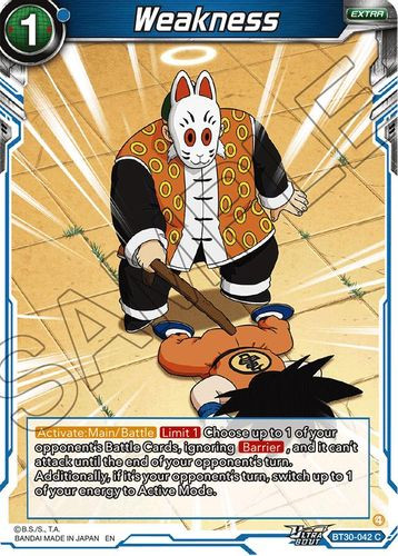 [BT30-042](C) Weakness