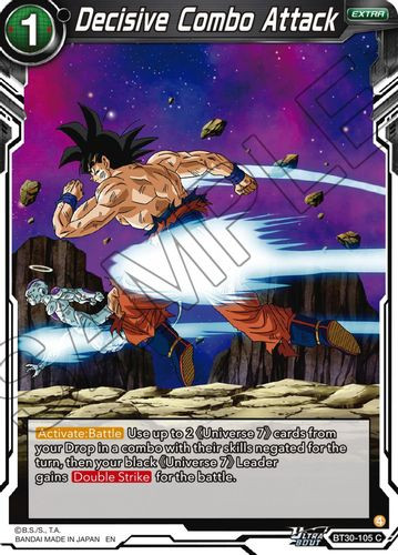 [BT30-105](C) Decisive Combo Attack