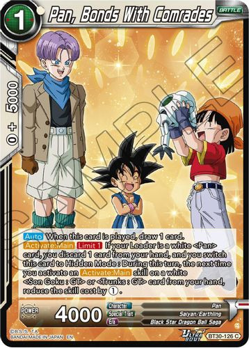 [BT30-126](C) Pan, Bonds With Comrades