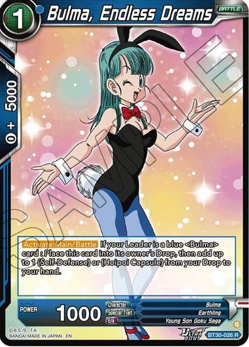 [BT30-026](R) Bulma, Endless Dreams (Foil)