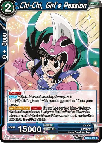 [BT30-027](R) Chi-Chi, Girl's Passion (Foil)