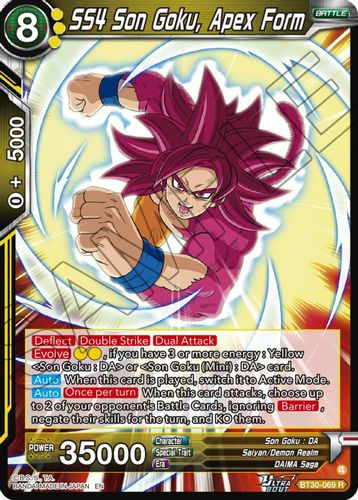 BT30-151](SCR) SS4 Son Goku, Blasting Through the Demon Realm