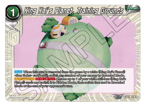 [BT30-109](R) King Kai's Planet, Training Grounds (Foil)