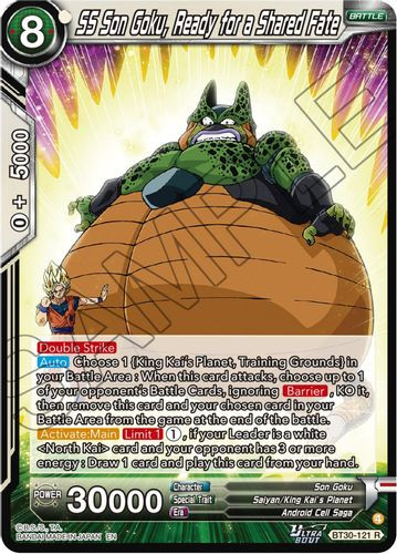 [BT30-121](R) SS Son Goku, Ready for a Shared Fate (Foil)