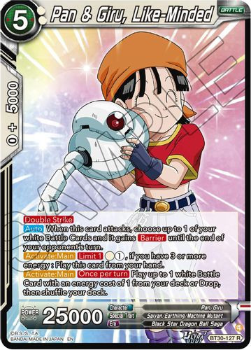 [BT30-127](R) Pan & Giru, Like-Minded (Foil)