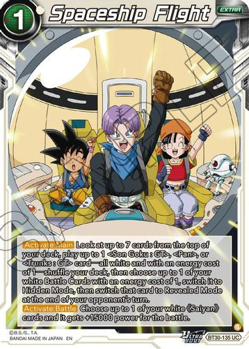 [BT30-135](UC) Spaceship Flight (Foil)