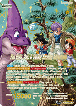 [BT30-108](SLR) Son Goku, Pan, & Trunks // Son Goku, Pan, & Trunks (Foil)