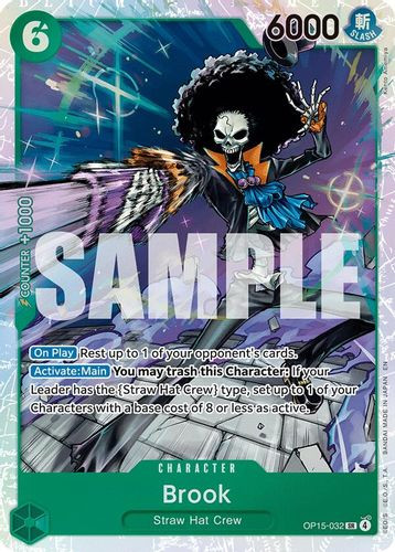 [OP15-032](SR) Brook (Foil)