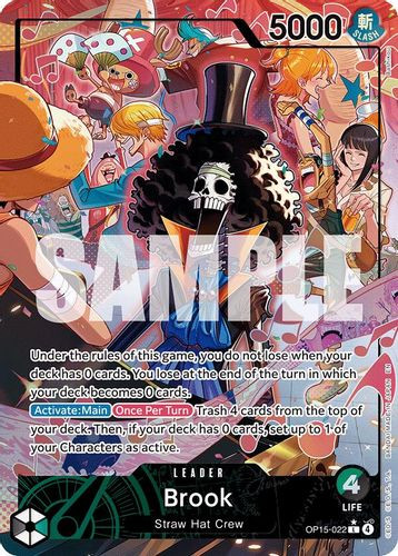 [OP15-022](L) Brook (Alternate Art) (Foil)