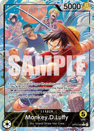 [OP15-098](L) Monkey.D.Luffy (Alternate Art) (Foil)