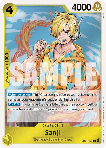 EB04-052R Sanji (Foil)