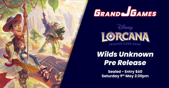 Lorcana: Wilds Unknown Pre Release (2:30pm Saturday 9th May)