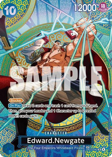 [OP13-042](SR) Edward.Newgate (OP-15 SPs) (Foil)