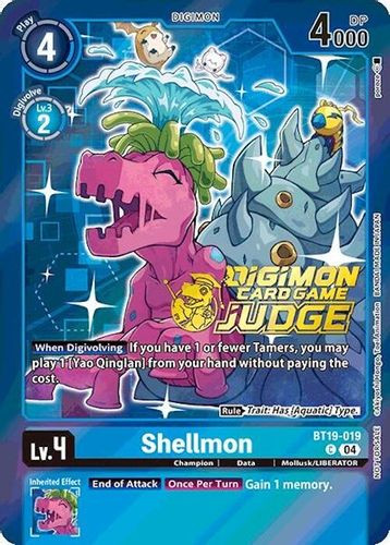 [BT19-019](C) Shellmon (Judge Pack 2025 Wave 1) (Foil)