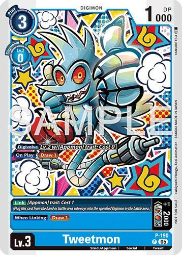 [P-190](P) Tweetmon (Store Tournament 2025 Participant Vol.3)
