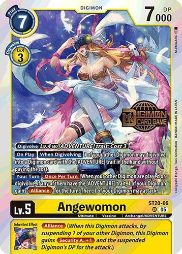 [ST20-06](SR) Angewomon (SD20 Release Event) (Foil)