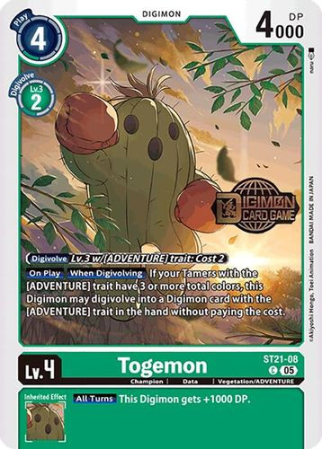 [ST21-08](C) Togemon (SD21 Release Event) (Foil)