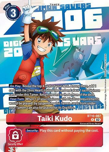 [BT10-087](R) Taiki Kudo (Animation 25th Anniversary) (Foil)