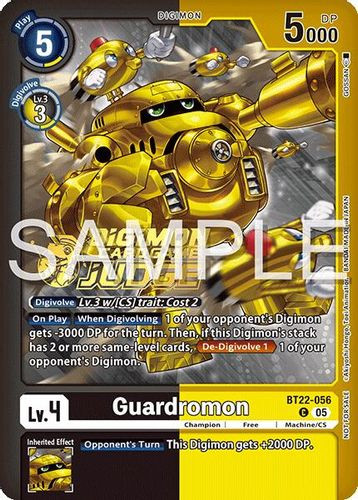 [BT22-056](C) Guardromon (Judge Pack 2025 Wave 2) (Foil)