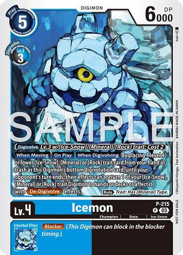 [P-0215](P) Icemon (Store Tournament 2026 V1)