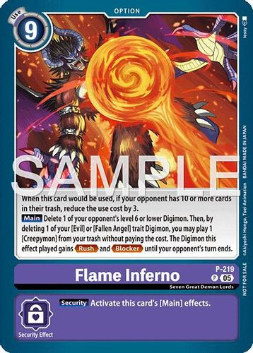 [P-0219](P) Flame Inferno (Store Tournament 2026 V1)