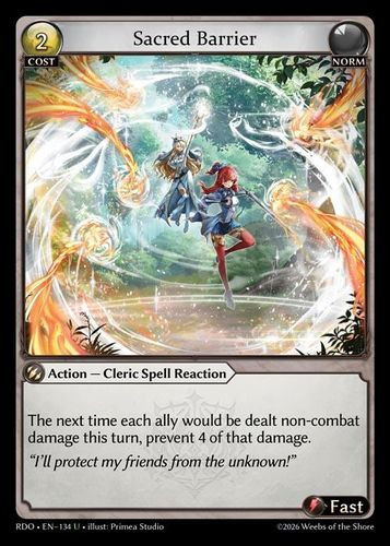 |GA09|<1st>[RDO-EN-134](U) Sacred Barrier