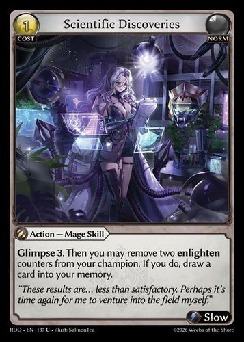 |GA09|<1st>[RDO-EN-137](C) Scientific Discoveries