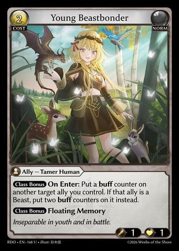 |GA09|<1st>[RDO-EN-168](U) Young Beastbonder