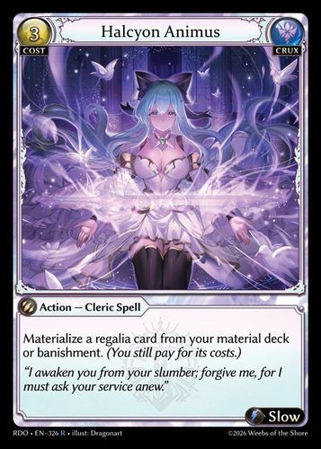 |GA09|<1st>[RDO-EN-326](R) Halcyon Animus
