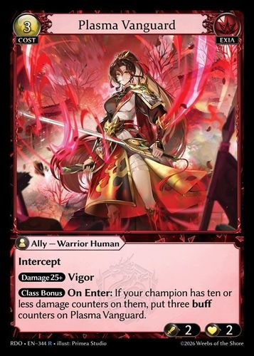 |GA09|<1st>[RDO-EN-344](R) Plasma Vanguard