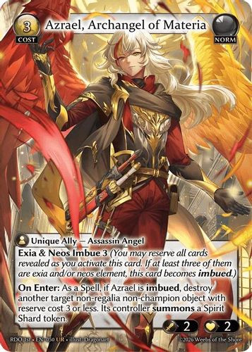 Haniel, Archangel Of Spectra UR foil Radiant Origins] Haniel