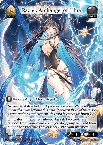 Haniel, Archangel Of Spectra UR foil Radiant Origins] Haniel