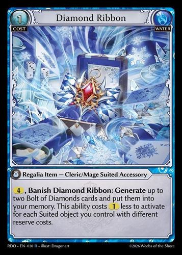 |GA09|<1st>[RDO-EN-030](R) Diamond Ribbon {Foil}