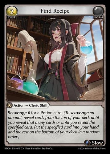 |GA09|<1st>[RDO-EN-075](C) Find Recipe {Foil}