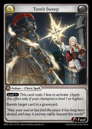 |GA09|<1st>[RDO-EN-157](C) Tomb Sweep {Foil}