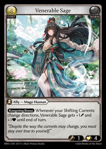 |GA09|<1st>[RDO-EN-167](U) Venerable Sage {Foil}
