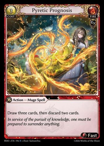 |GA09|<1st>[RDO-EN-196](R) Pyretic Prognosis {Foil}