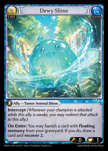 |GA09|<1st>[RDO-EN-212](C) Dewy Slime {Foil}