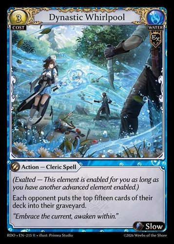 |GA09|<1st>[RDO-EN-215](R) Dynastic Whirlpool {Foil}