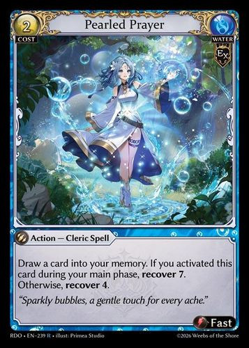 |GA09|<1st>[RDO-EN-239](R) Pearled Prayer {Foil}