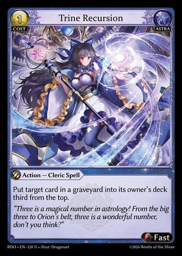 |GA09|<1st>[RDO-EN-320](R) Trine Recursion {Foil}