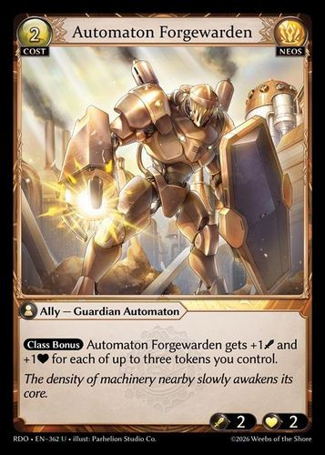 |GA09|<1st>[RDO-EN-362](U) Automaton Forgewarden {Foil}