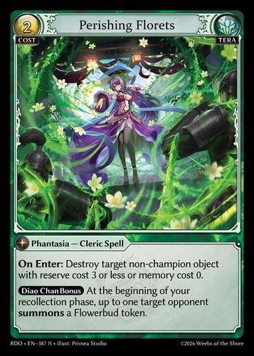 |GA09|<1st>[RDO-EN-387](R) Perishing Florets {Foil}