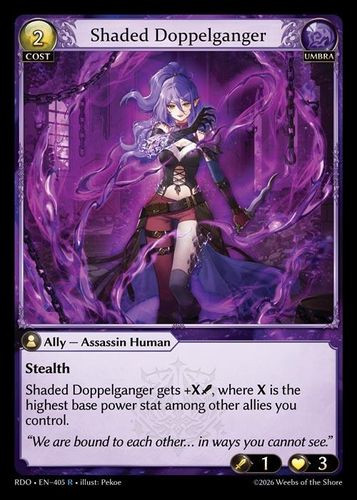 |GA09|<1st>[RDO-EN-405](R) Shaded Doppelganger {Foil}