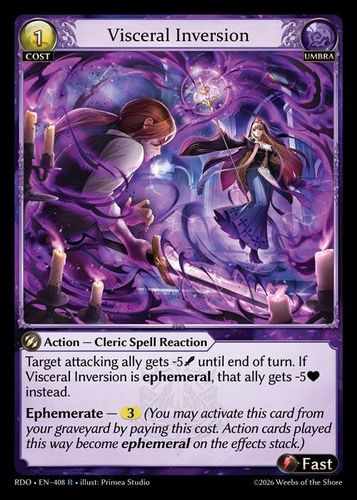 |GA09|<1st>[RDO-EN-408](R) Visceral Inversion {Foil}