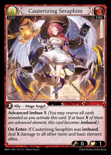 |GA09|<1st>[RDO-EN-174](SR) Cauterizing Seraphim {Foil}